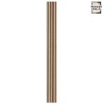 Natural Oak Acoustic Wall Panel (600mm x 2400mm) - Image 2