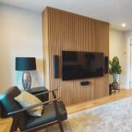 Natural Oak Acoustic Wall Panel (600mm x 2400mm) - Image 4