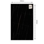 Black with Golden Stripe UV Panel (1220 x 2440 x 2.5)mm