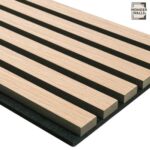 Beige Wood Acoustic Wall Panel (600 x 2400)mm