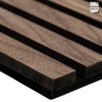Walnut Acoustic Wall Panel (600 x 2400)mm