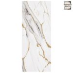 White Golden Stone Effect UV Panel (1220 x 2440 x 2.5)mm - Image 2