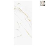 White with minimal Golden Effect UV Panel (1220 x 2440 x 2.5)mm - Image 2